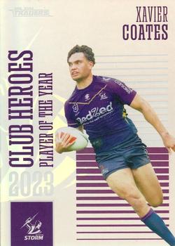 2024 NRL Traders Titanium - Club Heroes #CH19 Xavier Coates Front